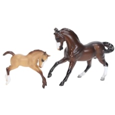 Cavalo e Potro Desportivo Breyer Stablemates 20402 Cavalo e Potro Desportivo Breyer Stablemates 20402