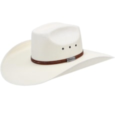 Chapéu Branco Dakota Copa Quadrada Texas Diamond 21090 Chapéu Branco Dakota Copa Quadrada Texas Diamond 21090