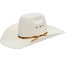 Chapéu Branco de Cowboy Aba Larga Texas Diamond 21113