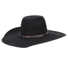 Chapéu Copa Alta 30X Texas Diamond Preto 22811 Chapéu Copa Alta 30X Texas Diamond Preto 22811