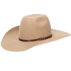 Chapéu Copa Alta de Feltro Bege Texas Diamond 20830 Chapéu Copa Alta de Feltro Bege Texas Diamond 20830