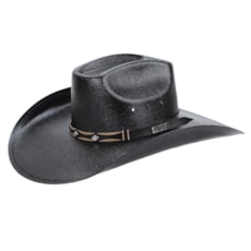 Chapéu Copa Quadrada Preto Texas Diamond 22970 Chapéu Copa Quadrada Preto Texas Diamond 22970