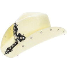 Chapéu Country João Carreiro Natural - Pralana 7671 Chapéu Country João Carreiro Natural - Pralana 7671