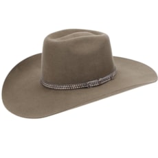 Chapéu Cowboy Aba Larga Texas Diamond Castor 21005 Chapéu Cowboy Aba Larga Texas Diamond Castor 21005