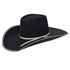 Chapéu de Cowboy Copa Alta Feltro Preto Texas Diamond 22875