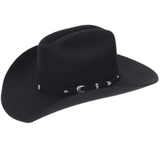 Chapéu de Cowboy Eldorado Company em Feltro Classic Preto - 18599
