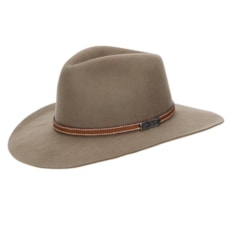 Chapéu de Feltro 3X Texas Diamond Forrado Castor 22816 Chapéu de Feltro 3X Texas Diamond Forrado Castor 22816