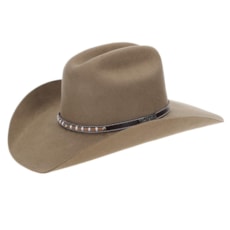 Chapéu de Feltro 6X Texas Diamond Castor 22844 Chapéu de Feltro 6X Texas Diamond Castor 22844