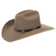 Chapéu de Feltro 6X Texas Diamond Castor 22845 Chapéu de Feltro 6X Texas Diamond Castor 22845