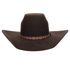 Chapéu de Feltro Cowboy Marrom Texas Diamond 26270