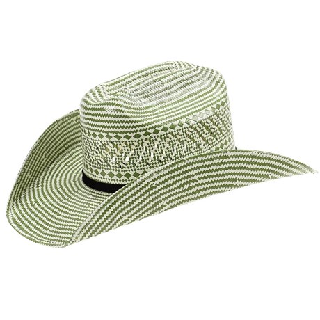 Chapéu de Palha Infantil 10X Bicolor Green - Eldorado Company 18290