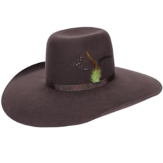 Chapéu Felt Rendado Marrom 30X Feltro - Pralana 18007 Chapéu Felt Rendado Marrom 30X Feltro - Pralana 18007