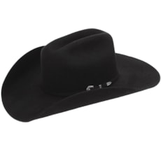 Chapéu Stetson 3X Premium Wool Preto - Stetson 14538 Chapéu Stetson 3X Premium Wool Preto - Stetson 14538
