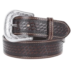 Cinto de Couro Masculino Cowboy Cow Way Marrom 20065 Cinto de Couro Masculino Cowboy Cow Way Marrom 20065