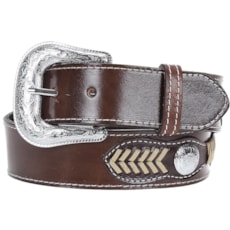 Cinto de Cowboy Masculino Cow Way Marrom 20072 Cinto de Cowboy Masculino Cow Way Marrom 20072