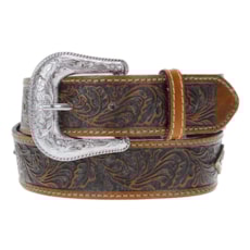 Cinto Masculino de Couro Trabalhado Cow Way 22912 Cinto Masculino de Couro Trabalhado Cow Way 22912