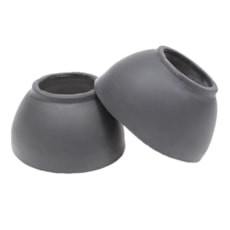 Cloche Preto de Borracha para Cavalo Top Equine 27261 Cloche Preto de Borracha para Cavalo Top Equine 27261