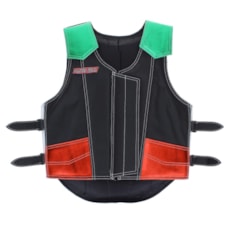 Colete para Montar em Touros Master Bulls Preto 22183 Colete para Montar em Touros Master Bulls Preto 22183