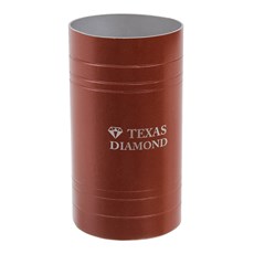 Copo para Tereré Aço Inox Vermelho Texas Diamond 29534