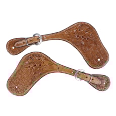 Correia de Espora Larga Couro Bordado Pro Horse 25493 Correia de Espora Larga Couro Bordado Pro Horse 25493