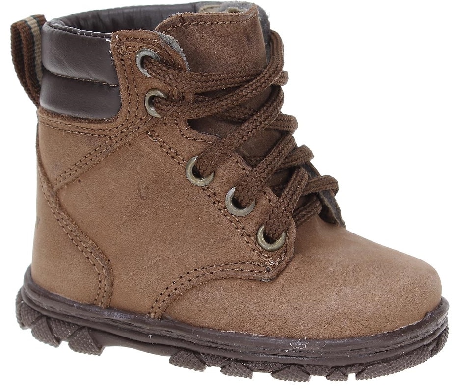 coturno infantil marrom