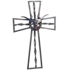 Cruz Decorativa Texas Longhorn Montana West 20387 Cruz Decorativa Texas Longhorn Montana West 20387