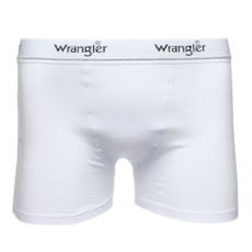 Cueca Boxer Masculina Branca Wrangler Original 26644 Cueca Boxer Masculina Branca Wrangler Original 26644