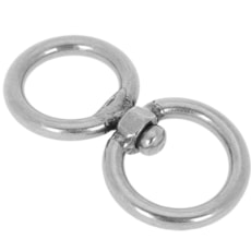 Destorcedor Com Argola Inox 25X25 - Rodeo West 17384 Destorcedor Com Argola Inox 25X25 - Rodeo West 17384