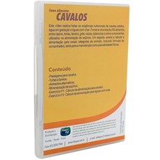 DVD Como Alimentar Cavalos com Manual Técnico 9014