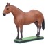Escultura em Resina Cavalo Quarto de Milha Castanho Home Western Decor 27491