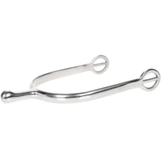 Espora Hípica Importada Inox Cão Redondo 30mm - Instep Espora Hípica Importada Inox Cão Redondo 30mm - Instep