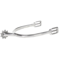 Espora Hípica Importada Inox com Roseta - Instep Espora Hípica Importada Inox com Roseta - Instep