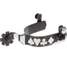 Espora Metalab 257550 Black Satin Gambler Spur Level 2 Espora Metalab 257550 Black Satin Gambler Spur Level 2