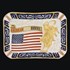 Fivela American Bull Riders com Banho Dourado Prata - Sumetal 19128