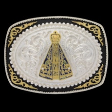 Fivela de Cinto Nossa Senhora Aparecida Sumetal 23899 Fivela de Cinto Nossa Senhora Aparecida Sumetal 23899
