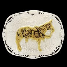 Fivela Infantil Muladeiro com Banho Dourado / Prata - Master 14490