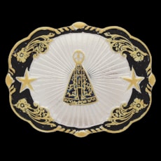 Fivela Nossa Senhora Aparecida Pelegrini 22561 Fivela Nossa Senhora Aparecida Pelegrini 22561