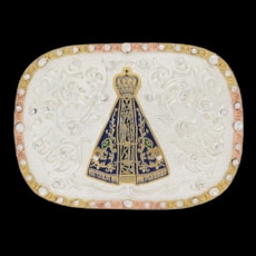 Fivela Nossa Senhora Aparecida Sumetal 21353 Fivela Nossa Senhora Aparecida Sumetal 21353