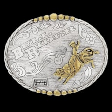Fivela Oval Cowboy Brand Montaria em Touro 20435 Fivela Oval Cowboy Brand Montaria em Touro 20435