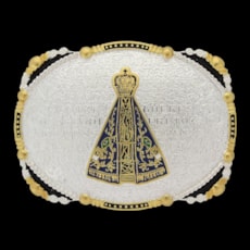 Fivela Sumetal Nossa Senhora Aparecida 23893 Fivela Sumetal Nossa Senhora Aparecida 23893