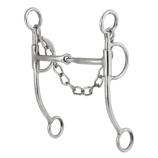 Freio Bob Inox Bocal Articulado Bronc-Steel 25948 Freio Bob Inox Bocal Articulado Bronc-Steel 25948