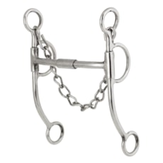 Freio Bob Inox Bocal Billy Alen Bronc-Steel 25946 Freio Bob Inox Bocal Billy Alen Bronc-Steel 25946