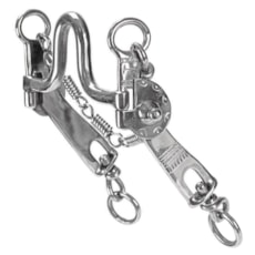 Freio Jotão Inox para Cavalo - Rodeo West 6693 Freio Jotão Inox para Cavalo - Rodeo West 6693