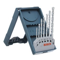 Kit com 7 Brocas Mini X-Line para Concreto Bosch 30288