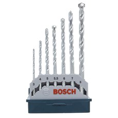 Kit com 7 Brocas Mini X-Line para Concreto Bosch 30288