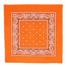 Lenço Bandana Estampada Rodeo West Laranja 20169 Lenço Bandana Estampada Rodeo West Laranja 20169