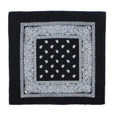 Lenço Bandana Preto Estampado Rodeo West 26482 Lenço Bandana Preto Estampado Rodeo West 26482