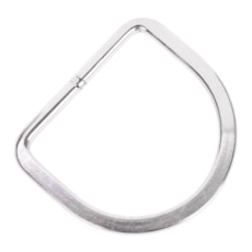 Meia Argola Cromada para Selas Western - SN 7434 Meia Argola Cromada para Selas Western - SN 7434