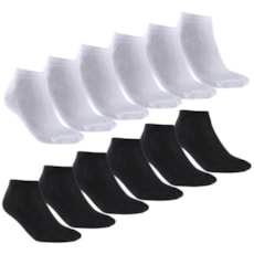 Meia Masculina Sapatilha Kit 12 Pares Cow Way 24195 Meia Masculina Sapatilha Kit 12 Pares Cow Way 24195