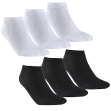 Meia Soquete Feminina Kit com 6 Pares Cow Way 24188 Meia Soquete Feminina Kit com 6 Pares Cow Way 24188